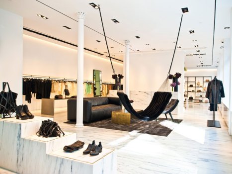 Someone Egged Alexander Wang's Soho Store