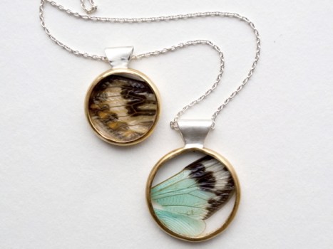 We're Loving: Cicada Necklaces by Carrie Bilbo