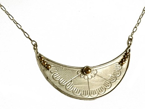 Katie Diamond Mendhi Necklace