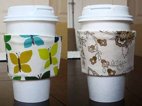 Bye-Bye, Cardboard Coffee Sleeves
