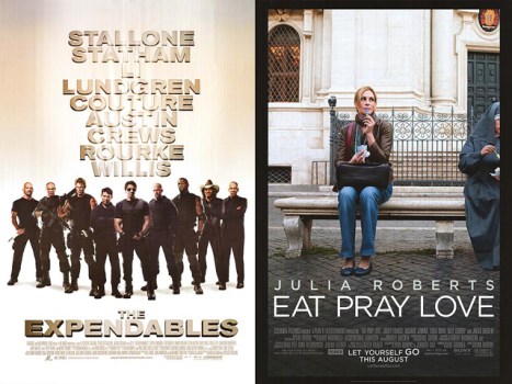 This Week on Home Video: "Eat Pray Love" Among the "Expendables"