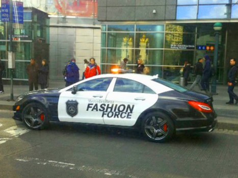 Spotted: Fashion Force on Patrol Near Lincoln Center