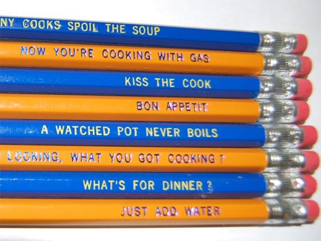 Kitchen Pencils, Cute and $8