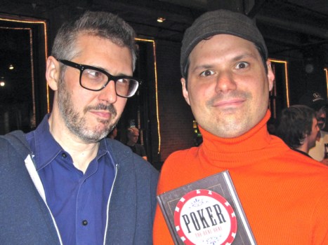 Michael Ian Black and Ira Glass Play Poker for Charity