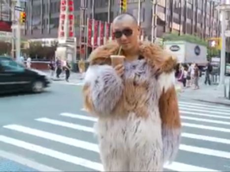 Today in Stunts: Joe Zee Explores New York in a Chanel Gorilla Suit