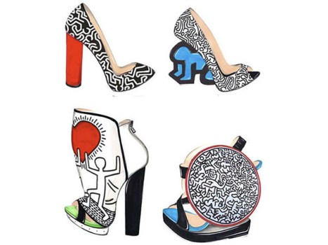 Nicholas Kirkwood Pays Homage to Keith Haring With a Shoe Line