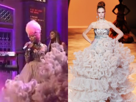 Nicki Minaj Wore Christian Siriano on SNL Last Weekend