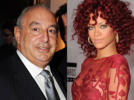 Update: Rihanna's Meet-Up with Sir Philip Green was "Purely Social"