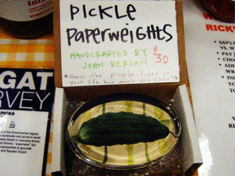 Rick’s Picks Pickle Paperweights