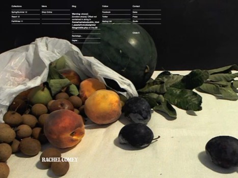 Rachel Comey's New Site Features Livestream of Her Studio
