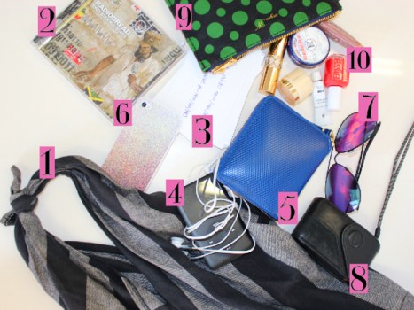 Purse Purge: Rory Beca Carries Radiohead, French Vocab Cards