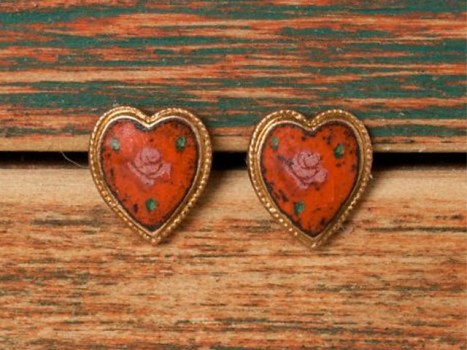 Hansel Mini Heart Studs