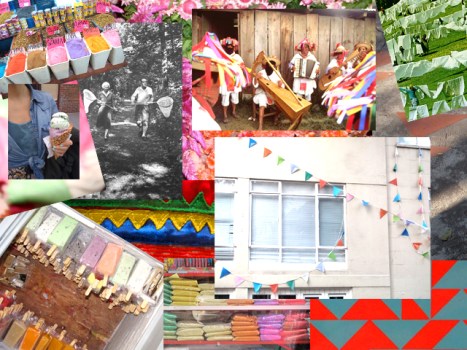 Mood Board: Shabd's Bauhaus Patterns and Ice Cream Colors