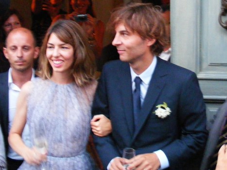 Sophia Coppola Weds in Custom Lavender Alaïa