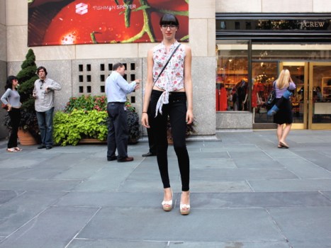 Street Style: Emily at Fifth Avenue and 49th Street