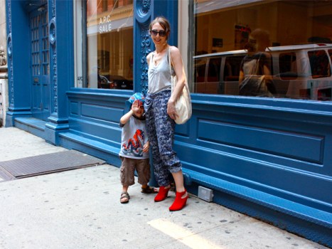 Street Style: Elizabeth's Cool Ruby Red Kicks