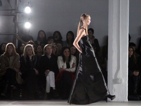 Theyskens' Theory Fall 2011: Goth Undertones and Cool Minimalism