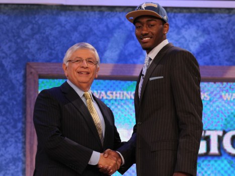 John Wall is Selected As the First Pick in the NBA Draft at Madison Square Garden