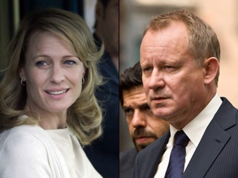 Wright, Skarsgard in Talks for "Dragon Tattoo," Search for "Girl" Down to 2