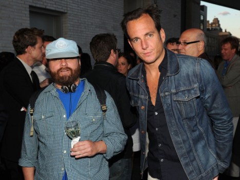 Zach Galifianakis & Will Arnett Attend Cocktail Kick-Off Bash at The Standard