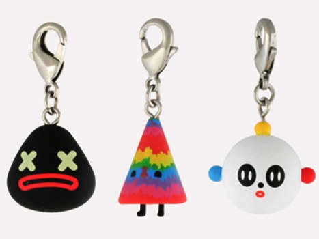 Luckies Zipper Pulls from Kidrobot