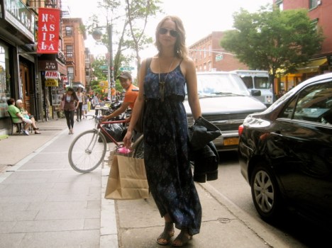 Street Style: Lauren's Breezy Bandana-Print Maxi