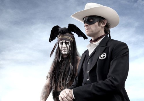 Johnny Depp & Armie Hammer Looking Good in First "Lone Ranger" Pic