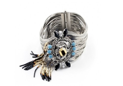 We're Loving: Burnt-Fringe Jewelry from Iosselliani