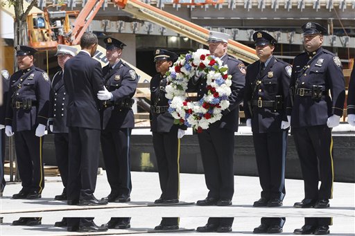 Obama Visits NY to Mark Bin Laden Death