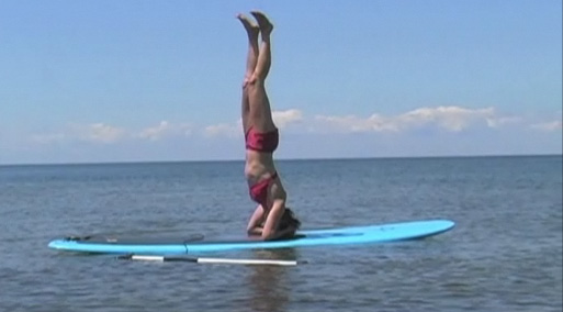 Paddleboard Yoga in Montauk