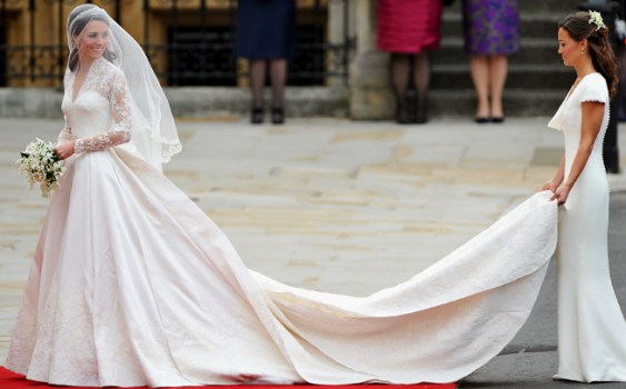 Alexander McQueen Team Thought Royal Wedding Dress Was For a Movie