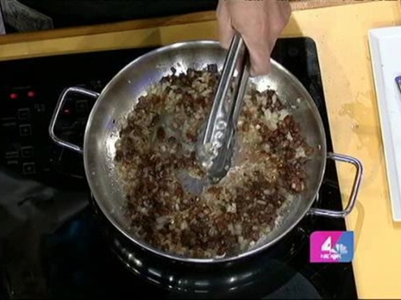Making Bucatini All'amatriciana