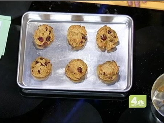 Sweet Potato and Cranberry Cornmeal Biscuits