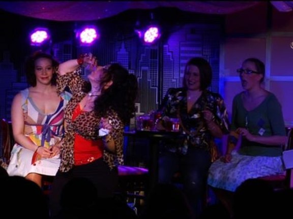 Sara takes a literal approach to girls night out, with a look at <i><a href=