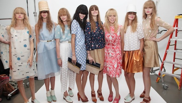 Karen Walker Shoots for the Moon