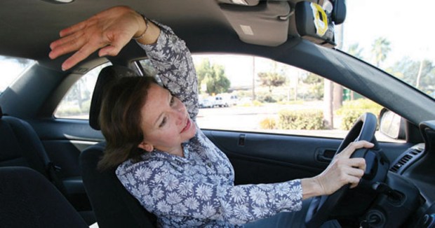 Go Healthy, Commuting: Stretch to Relieve Tension