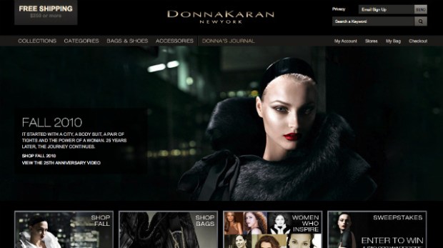 Donna Karan's Launches E-Commerce Today, With a $10,000 Wardrobe Giveaway