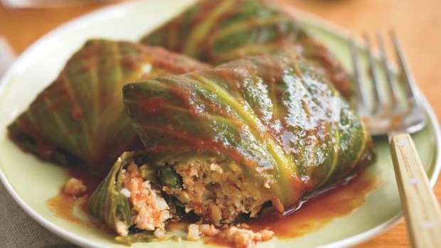 RECIPE: Cabbage Rolls with Lean Turkey and Brown Rice