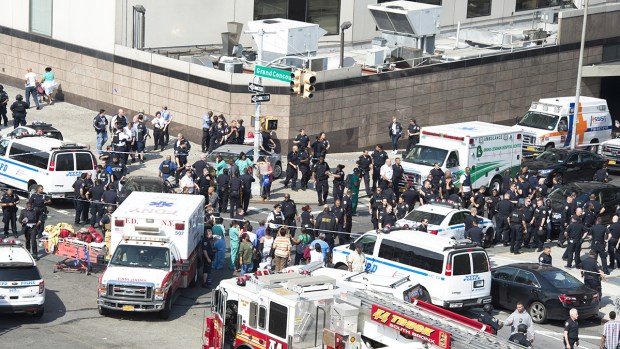In Pictures: Seven People Shot by Doctor at NYC Hospital
