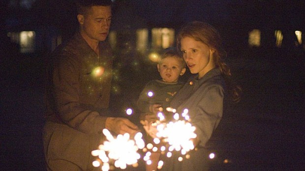Dozens of On-Set Photos From "Tree of Life"