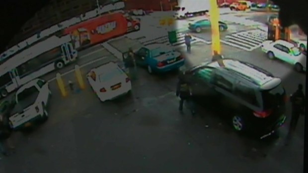 [NY] Mustang Broadsides School Bus in Brooklyn