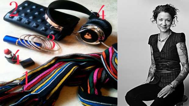 Purse Purge: Anna Sheffield Stashes Sandalwood Oil, Jewelry Back-Ups