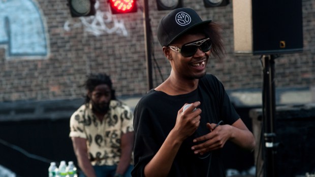 Danny Brown Gets Dirty on a Downtown Rooftop