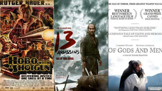 New on Home Video: "Hobo With a Shotgun," "13 Assassins" & "Of Gods and Men"