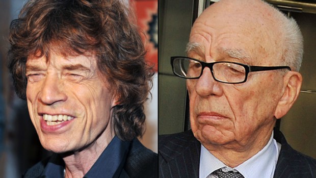 Mick Jagger Wants to Play Rupert Murdoch