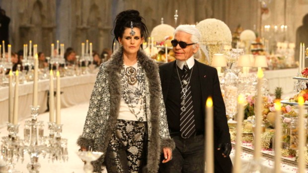 Lagerfeld Heads to NYC for Latest Campaign