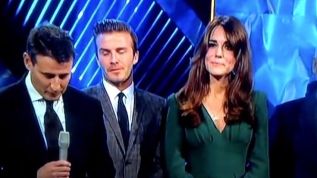 Pregnant Kate Middleton Back in McQueen