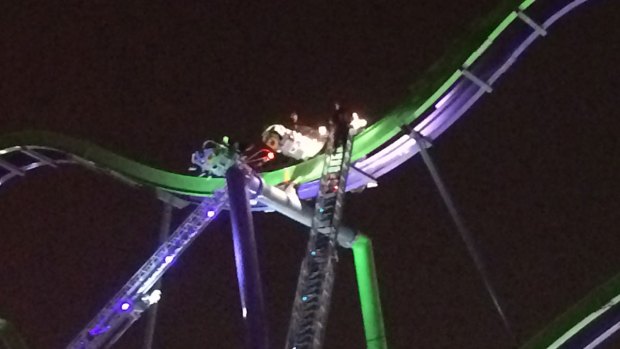 8 riders rescued after coaster stops at Six Flags Over Texas