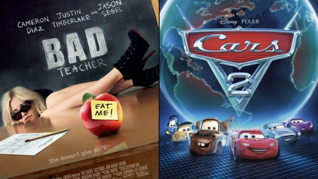 This Week's New Movies: "Bad Teacher" & "Cars 2" Lead the Pack