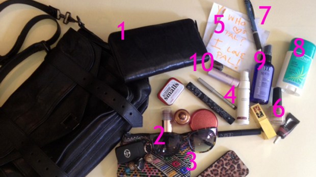 Purse Purge: Rachel Pally Stashes Travel Trinkets, Love Notes